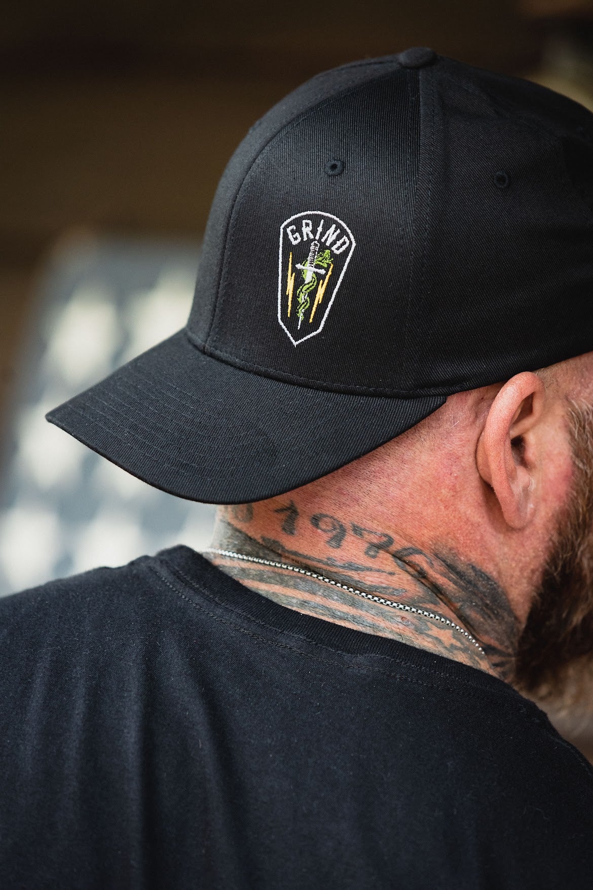 Flexfit Squadron - Embroidered Patch Hats